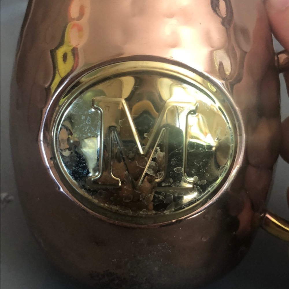 “M” Copper Mug - Picture 7 of 7